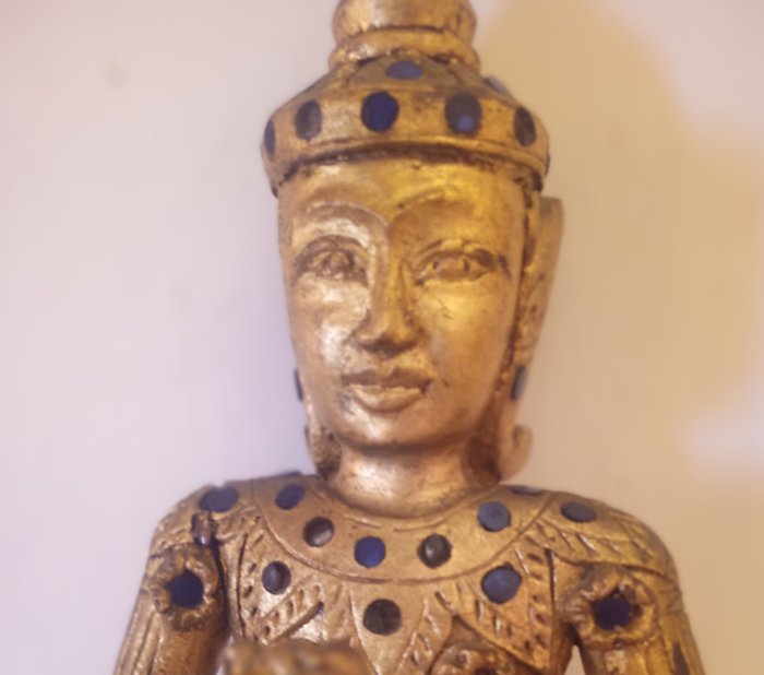 Statue - 40 cm - Myanmar  (Ingen mindstepris)