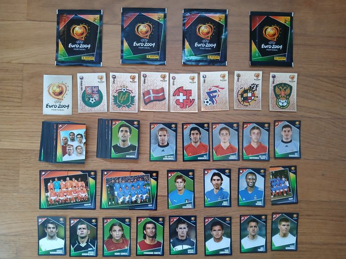 Panini - Euro 2004 - Including Zlatan / Antonio Cassano / Robert Pires / Frank Lampard / Iker Casillas / Guti / Fernando Pack