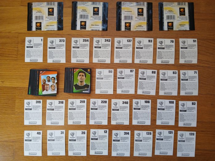 Panini - Euro 2004 - Including Zlatan / Antonio Cassano / Robert Pires / Frank Lampard / Iker Casillas / Guti / Fernando Pack