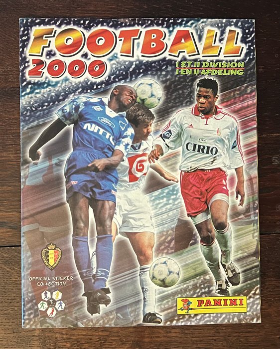 Panini - Football 2000 Belgium Complete Album