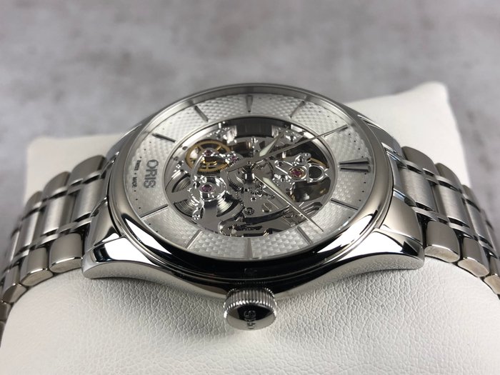 Oris - Artelier Translucent Skeleton Automatic - 01 734 7721 4051-07 8 21 88 - Mænd - 2011-nu