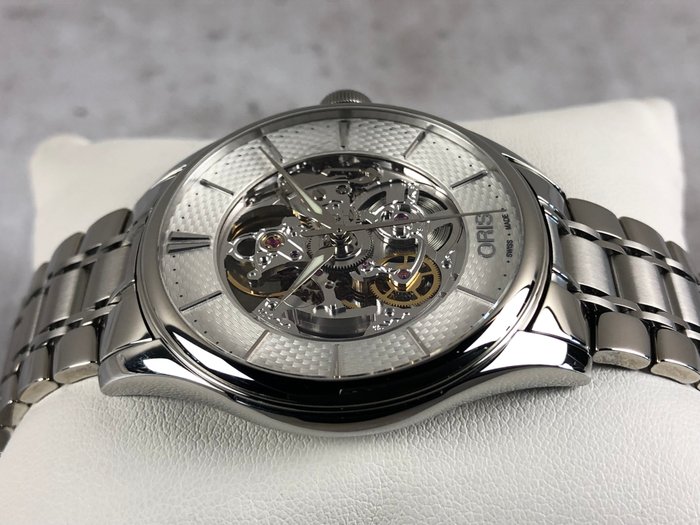 Oris - Artelier Translucent Skeleton Automatic - 01 734 7721 4051-07 8 21 88 - Mænd - 2011-nu