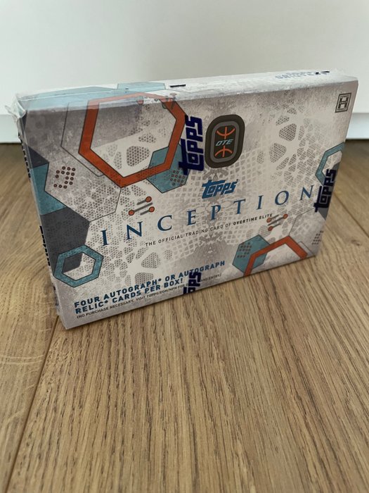 2023 Topps Inception Overtime Elite 4 NBA autographs 4 autographs card per box! - 1 Sealed box - Næsten så god som ny (NM)