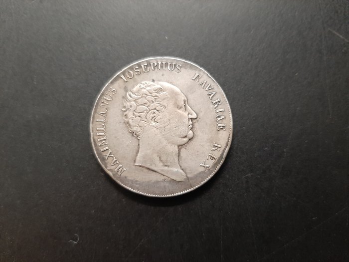 Tyskland Bavaria Maximilian IV as King Maximilian I (1806-1825) Thaler 1814 Münich