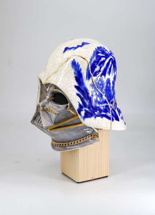 Max Modolo - Darth Vader Helmet "Chinese Landscape" Kinsugi Version