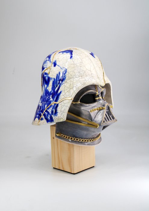 Max Modolo - Darth Vader Helmet "Chinese Landscape" Kinsugi Version