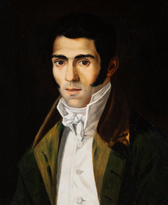 Escuela Española (XVIII-XIX) - Portrait of a Gentleman