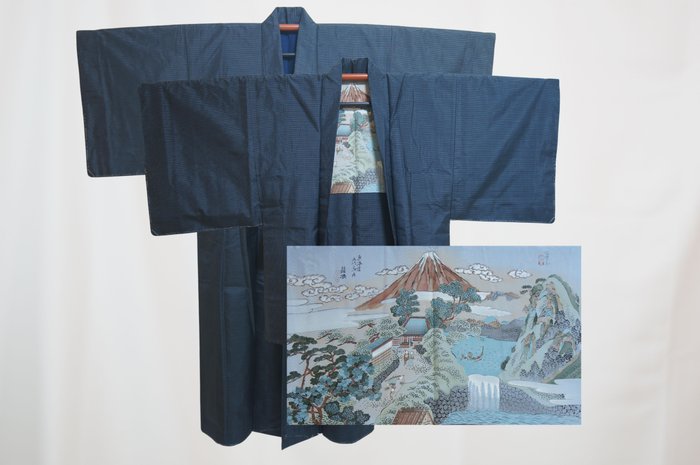 Kimono - Silke - Japan  (Ingen mindstepris)