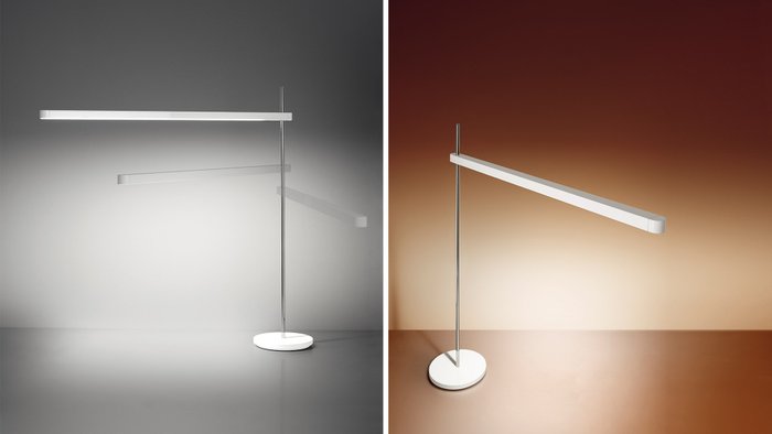 Artemide - Neil Poulton - Skrivebordslampe - Talak - Aluminium, Stål, teknopolymer - 0682050A