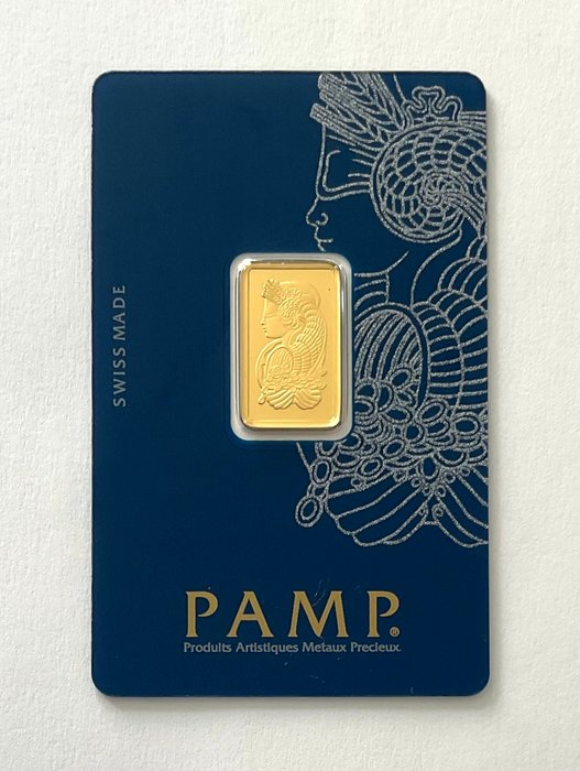 5 gram - Guld 999 - Pamp Suisse - Lady Fortuna