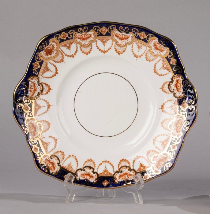 Royal Albert - Wienerbrød/kagesæt (7) - Porcelæn