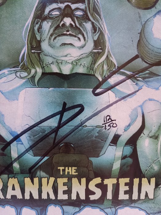 Thor 8 - Frankenstein Variant. Signed by Donny Cates. Limited to 150 Copies. With COA. - 1 Signed comic - Begrænset og nummereret udgave