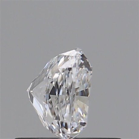 1 pcs Diamant  (Natur)  - 0.55 ct - Pude - D (farveløs) - VVS2 - Gemological Institute of America (GIA)