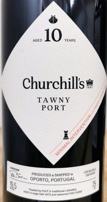 Churchill's - Douro 10 years old Tawny - 6 Flasker (0,75 L)