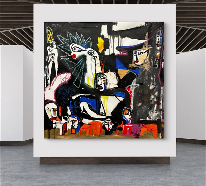 Freda People (1988-1990) - Guernica Abstract Collection