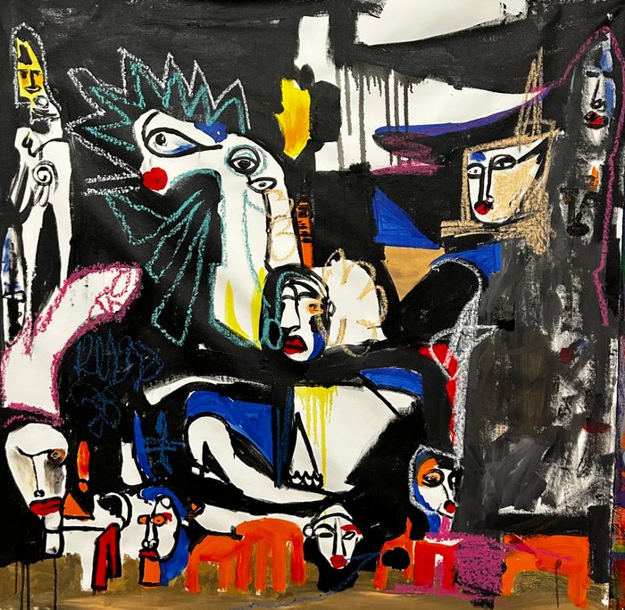 Freda People (1988-1990) - Guernica Abstract Collection