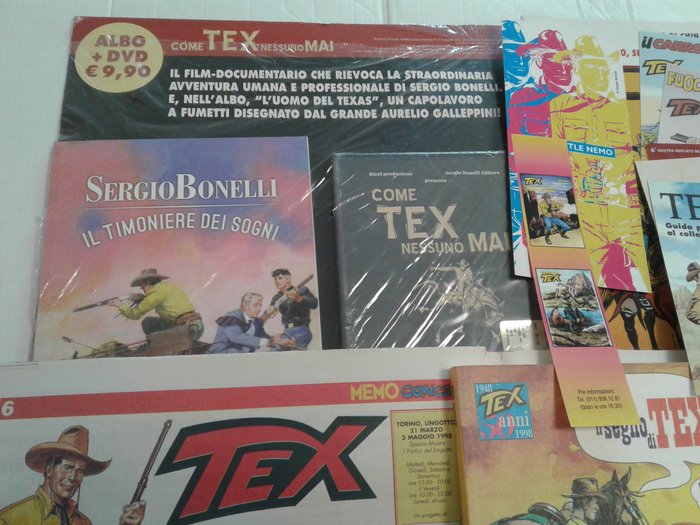 Tex - Gadget 22x Curiosita e volumi assortiti - 1 Comic collection - Første udgave