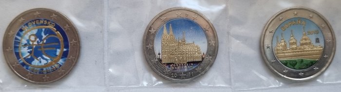 Europa. 2 Euro 2004/2015 (20 verschillende)  (Ingen mindstepris)