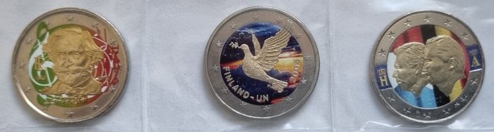 Europa. 2 Euro 2004/2015 (20 verschillende)  (Ingen mindstepris)