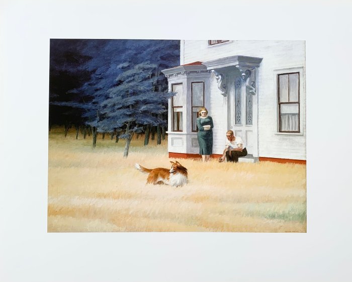 Edward Hopper - Cape Cod Evening - Artprint - 50 x 40 cm