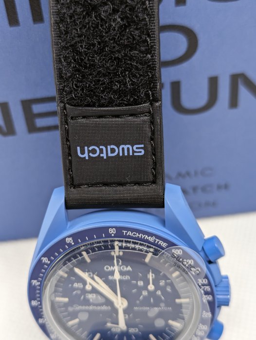 Swatch - MoonSwatch - Mission to Neptune - Ingen mindstepris - Mænd - 2011-nu