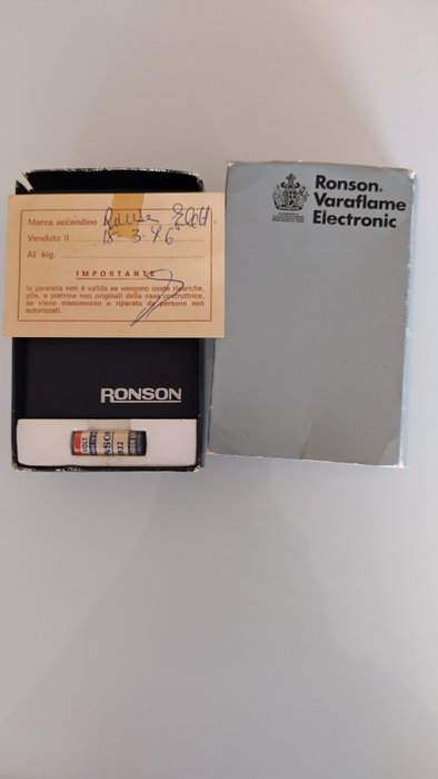 Ronson - Lighter - Stål (rustfrit)