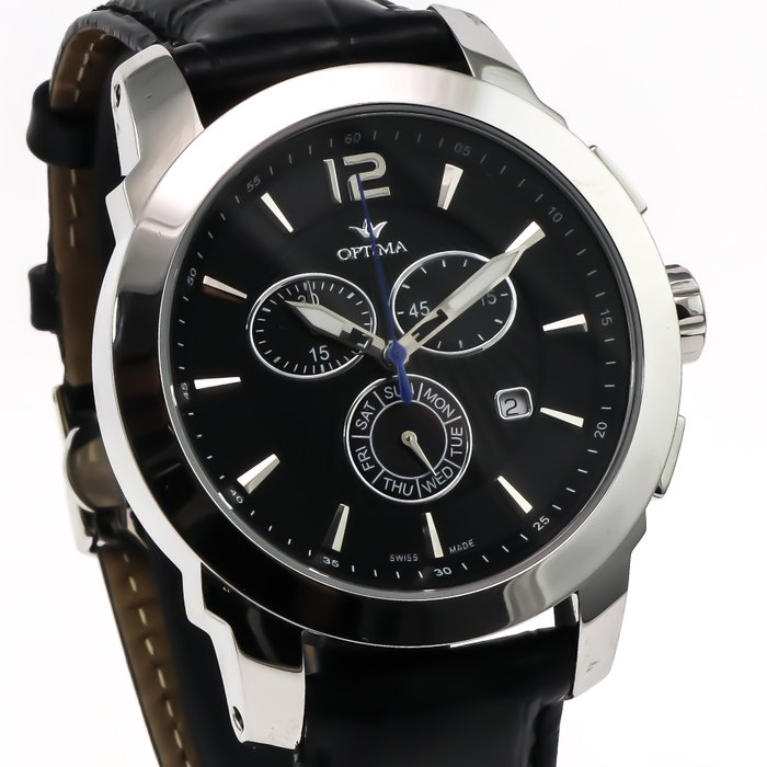 Optima - Swiss Chronograph - OSC391-SL-3 - Ingen mindstepris - Mænd - 2011-nu