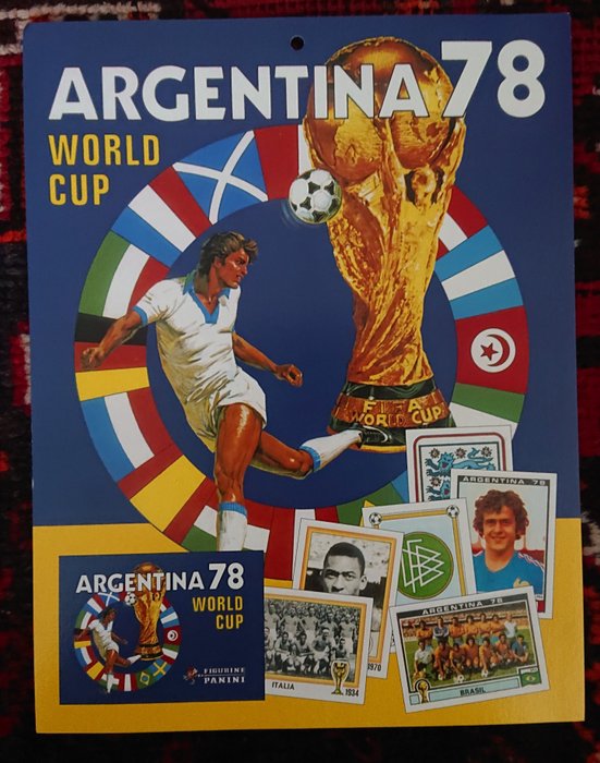 Panini - World Cups Argentina 78 + España 82 - Promoposters Mixed collection