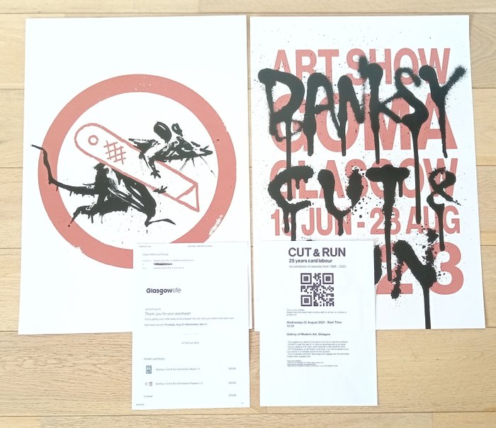 Banksy (after) - banksy - Cut And Run Posters Banksy - 2020'erne