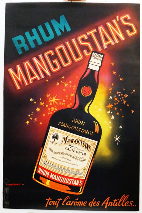 Robert Falcucci - Rhum Mangoustan's met het aroma van de Antillen