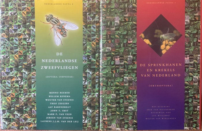 Menno Reemer, e.a. / Roy Kleukers, e.a. - De Nederlandse Zweefvliegen / De Sprinkhanen en Krekels van Nederland - 2004-2009