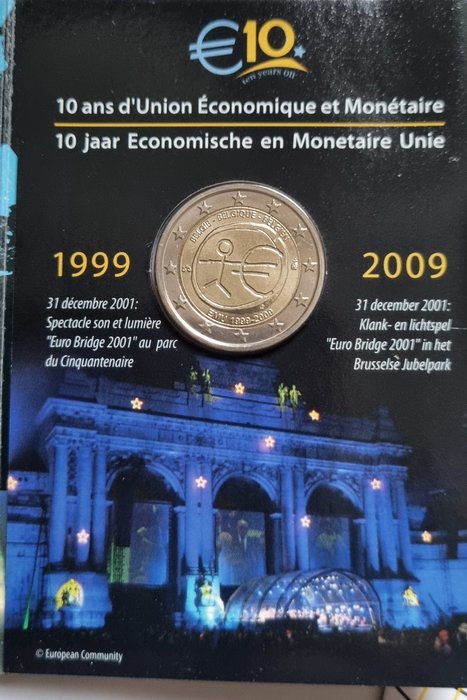 Belgien 2 Euro 2005/2012 (7 coincards)  (Ingen mindstepris)