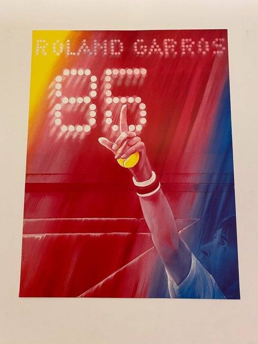 Jacques Monroy - ROLAND GARROS 85 - 1980‹erne