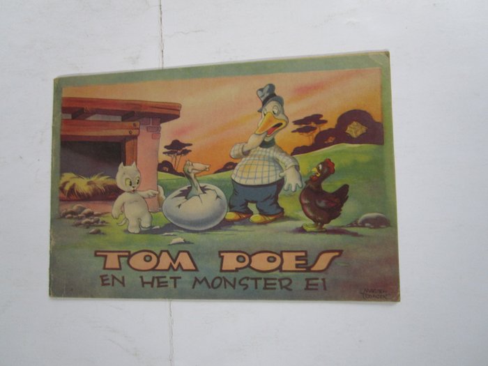 Tom Poes en het Monster Ei - 5 - 1 Album - Første udgave - 1948