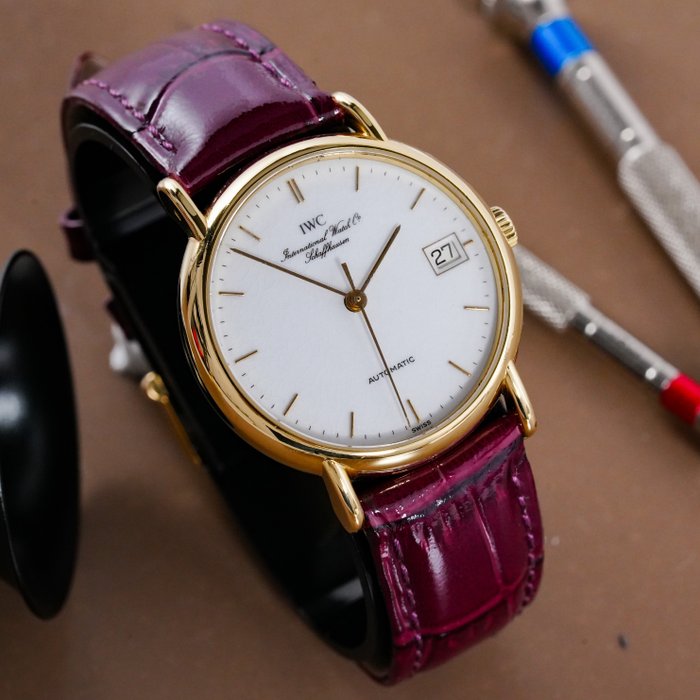 IWC - Portofino Automatic 'Natural Spider Dial' 18k Gold - IW3513 - Mænd - 1990-1999