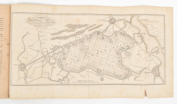 J Leeghwater - Het Haarlemmer-meer-boek - 1838