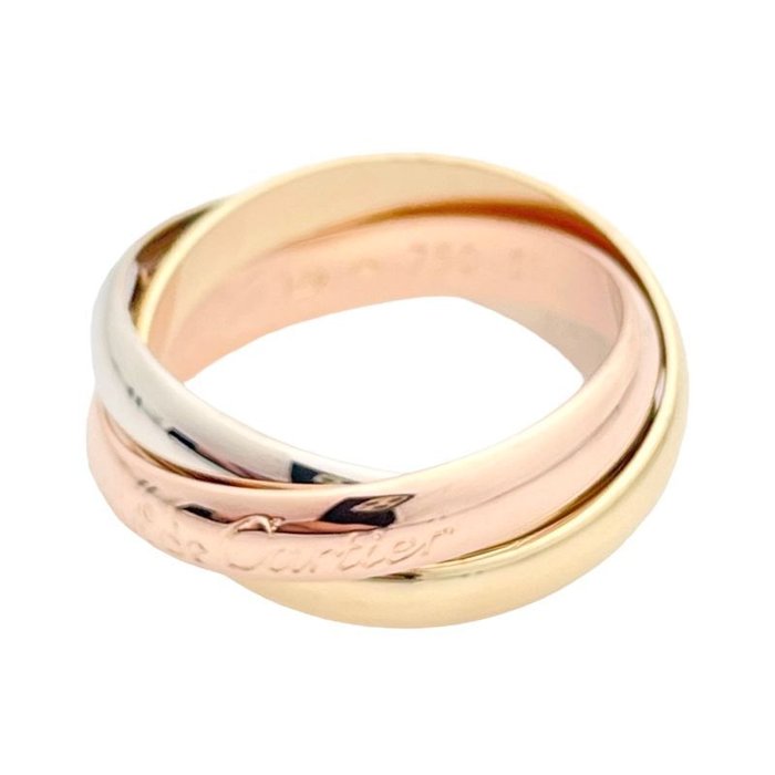 Cartier - Ring - Trinity - 18 kraat Gulguld - Klassisk Trinity Ring