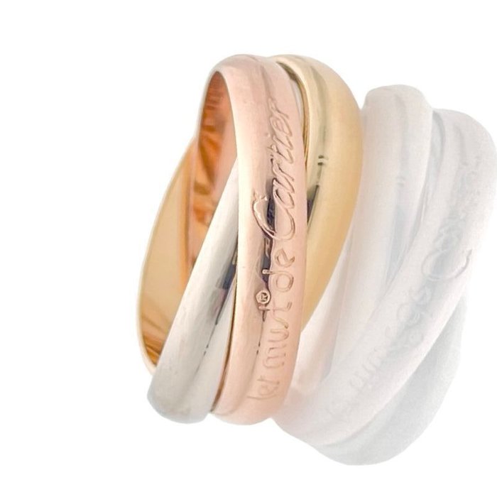 Cartier - Ring - Trinity - 18 kraat Gulguld - Klassisk Trinity Ring