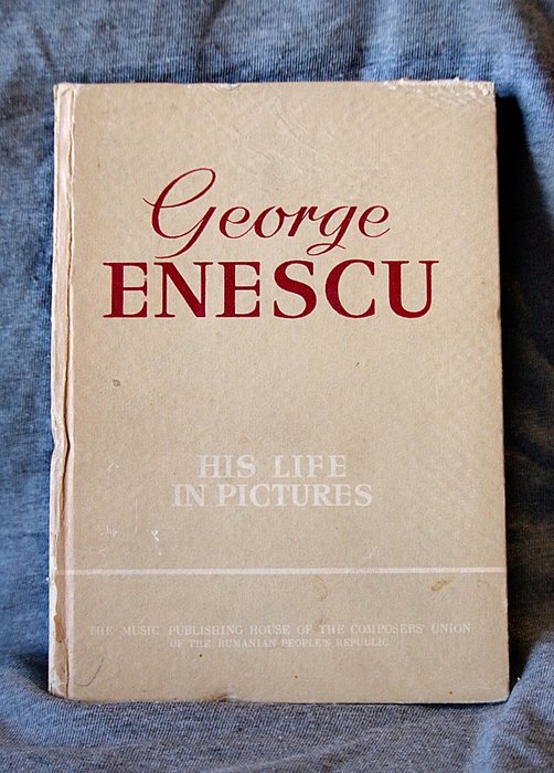 George Enescu - Signed George Enescu Ephemera sold as a lot