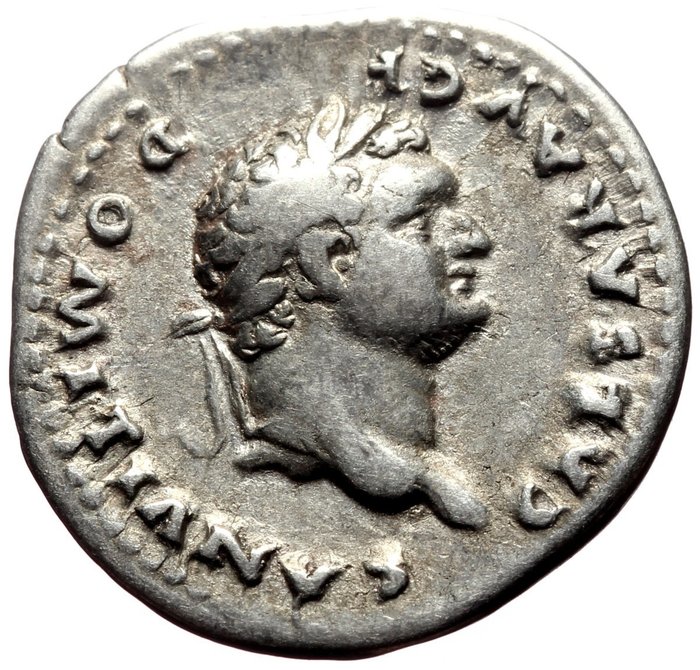 Romarriket. Domitian (AD 81-96). Denarius Rare