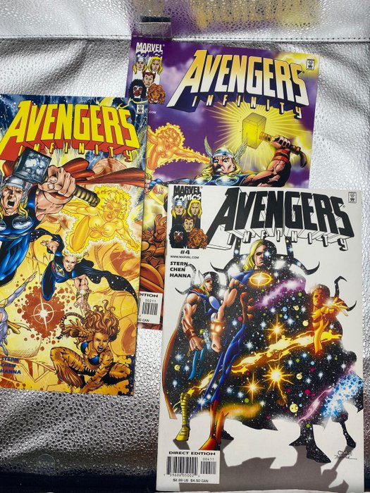 Fantastic Four, Spider-Man, The Avengers, X-Factor, Thor - Antique Marvel Comic collection - 13 Comic collection - Begrænset og nummereret udgave - 1983/2000