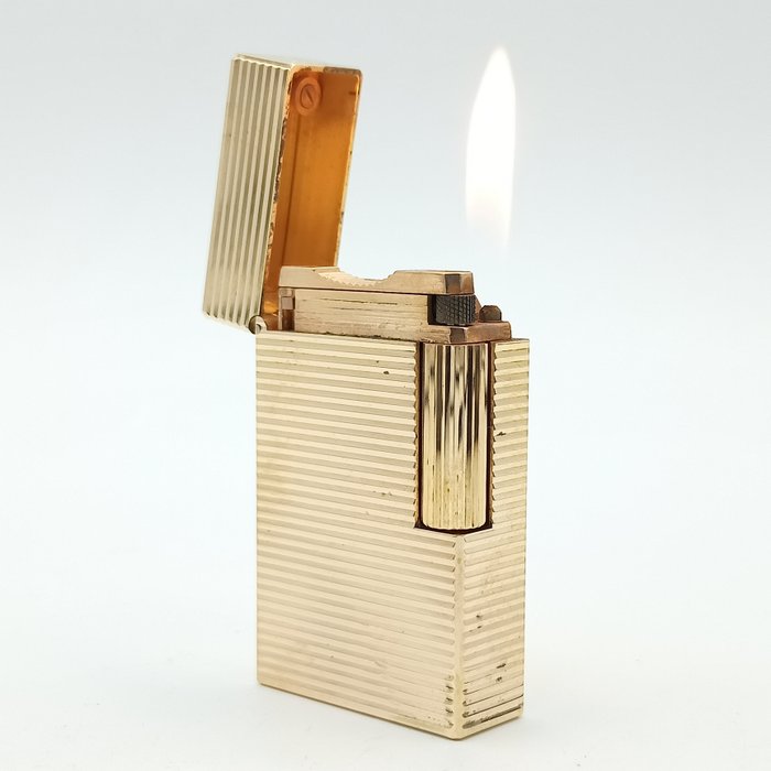 S.T. Dupont - Linea 1 - Tamaño grande - Lighter - forgyldt