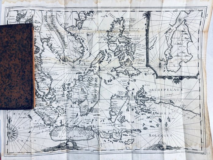 Van Neck, de Noort, Van Caerden, Van Neck, Spilberg / Renneville - ‎Recueil des voyages qui ont servi à l'établissement et aux progrez de la Compagnie des Indes - 1725