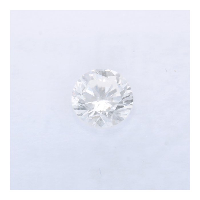 Ingen mindstepris - 1 pcs Diamant  (Natur)  - 033 ct - Rund - E - SI1 - International Gemological Institute (IGI)