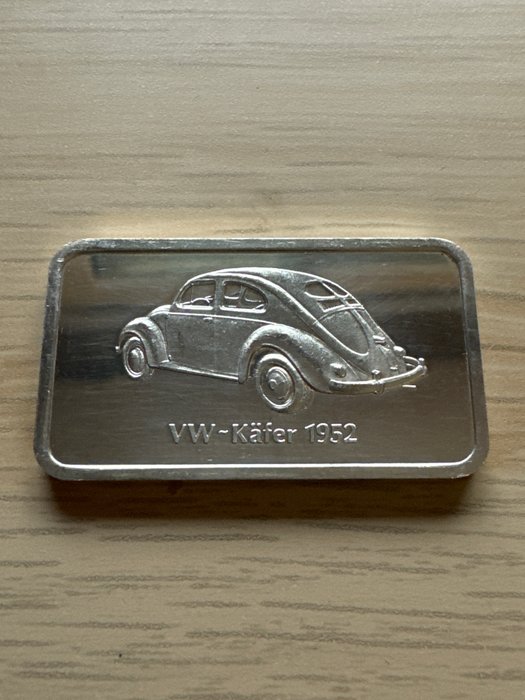 Verden. Silver bar VW Käfer 1952 - 1 oz  (Ingen mindstepris)