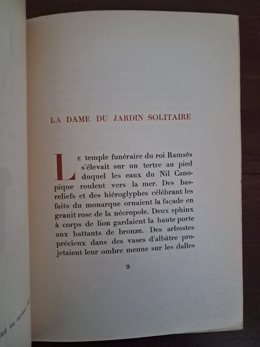 André de Hevesy - Hélène en Égypte [exemplaire sur Japon] - 1928