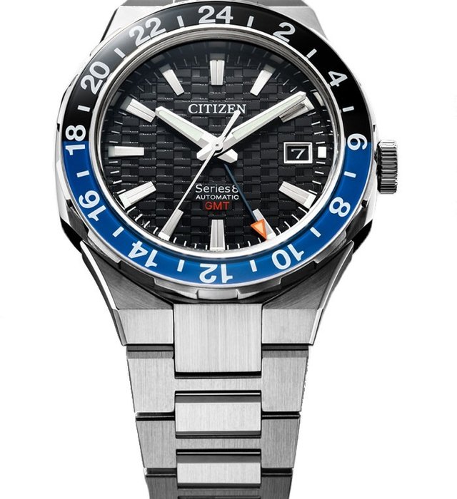 Citizen - BATMAN BEZEL Collection 880 Serie 8 GMT Automatico - Limited Edition 7000 Pezzi - Mænd - 2023