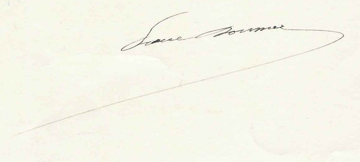 Paul Doumer [Président de la République] - Lettre autographe signée - 1928