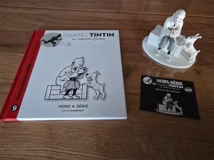 Tintin - Figurine HS - 1ère édition - Tintin et Milou à l'heure de l'apéritif - Le crabe aux pinces d'Or