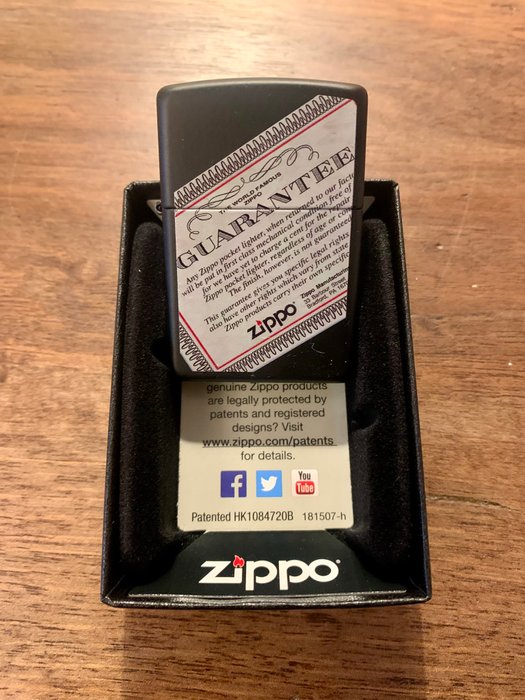 Zippo - Guarantee - Lighter - Stål (rustfrit)